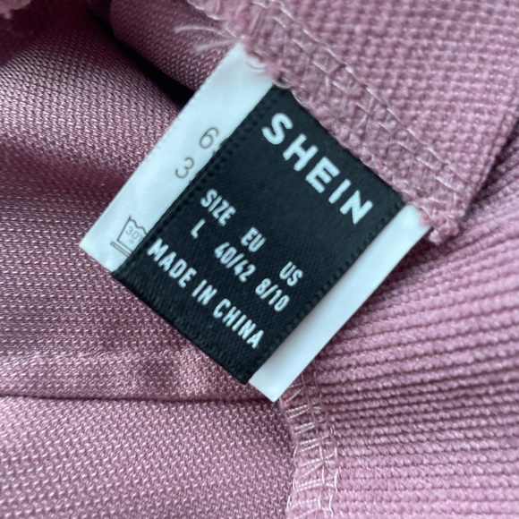 shein zipper skirt pink/purple size large - Picture 4 of 4